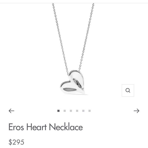 Judith Ripka Eros Heart Necklace - Picture 7 of 8